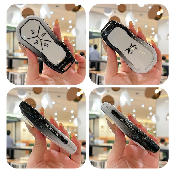 Zinc Alloy Car Key Case Cover For Xiaopeng Xpeng G9 P7 P5 G3 G3i 460 P7 520  ew Energy Keychain Key Shell Auto Accessories