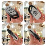 Zinc Alloy Car Key Case Cover For MG ONE ZS MG6 EV EZS HS EHS MG3 MG5 MG7 MG ZS GT GS 350 360 750 Roewe RX5 I5 I6 RX3 RX8 ERX5 Key Holder Accessories