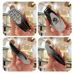 Zinc Alloy Car Key Case Cover For MG ONE ZS MG6 EV EZS HS EHS MG3 MG5 MG7 MG ZS GT GS 350 360 750 Roewe RX5 I5 I6 RX3 RX8 ERX5 Key Holder Accessories