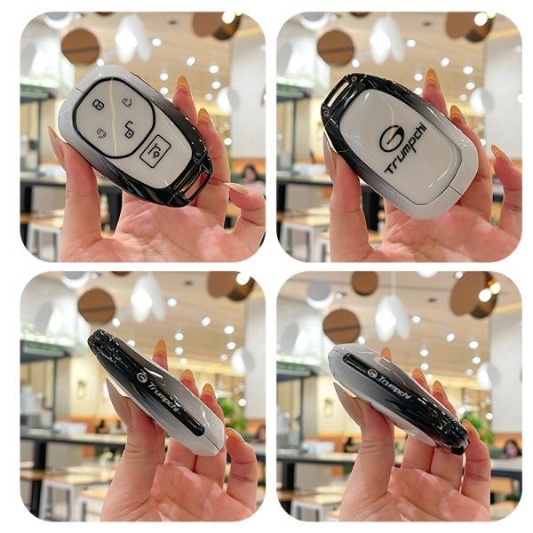 Zinc Alloy Car Key Case Cover For GAC New Energy Trumpchi GA6 GM6 Aion S V Y LX GS7 GS8 GS5 GM8 Keychain Accessories