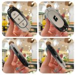 Zinc Alloy Car Key Case Cover For Lixiang LEADING IDEAL L7 L8 L9 MAX Li Auto Key Case Smart Remote Holder Keychain Bag Protection Shell Cover Car Accessories