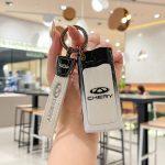 Zinc Alloy Car Key Case Cover For Chery Tiggo 8 Pro 8plus Arrizo 5 Pro Gx 5x eQ7 Chery Tiggo 7 Pro Max 2020  Omoda 5 C5 Modod Accessories Car-Styling Keychain