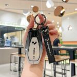 Zinc Alloy Car Key Case Cover For JiYue JIDU ROBO-01 Max Performance Key Case Key Chains Car Accessories