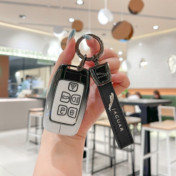 Zinc Alloy Car Key Case Cover For Jaguar XF XJ XE XJL XF for Land Rover Range Rover Sport Evoque Freelander Auto Key Shell