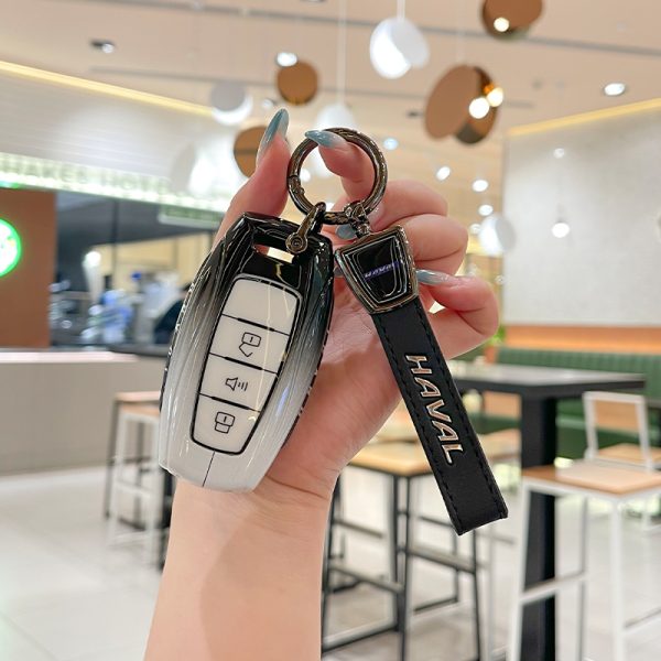 Zinc Alloy Car Key Case Cover For Haval Jolion F7 H9 H6 H2 F7X F7H H8 H3 H4 H1 H5 H7 F5 M4 M6 H6-Coupe First-love