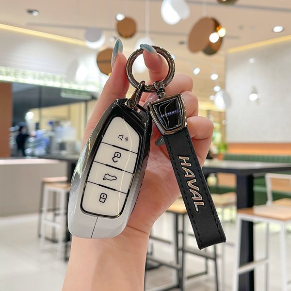 Zinc Alloy Car Key Case Cover For Great Wall Haval 2023 XY DARGO X-DOG Protective Case Shell Fob Accessories