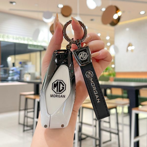 Zinc Alloy Car Key Case Cover For MG ONE ZS MG6 EV EZS HS EHS MG3 MG5 MG7 MG ZS GT GS 350 360 750 Roewe RX5 I5 I6 RX3 RX8 ERX5 Key Holder Accessories