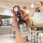 Zinc Alloy Car Key Case Cover For Land Rover Range Rover Sport Velar Evoque Freelander2 Discovery Jaguar XF XJ XJL XE