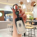 Zinc Alloy Car Key Case Cover For Land Rover Range Rover Sport Velar Evoque Freelander2 Discovery Jaguar XF XJ XJL XE