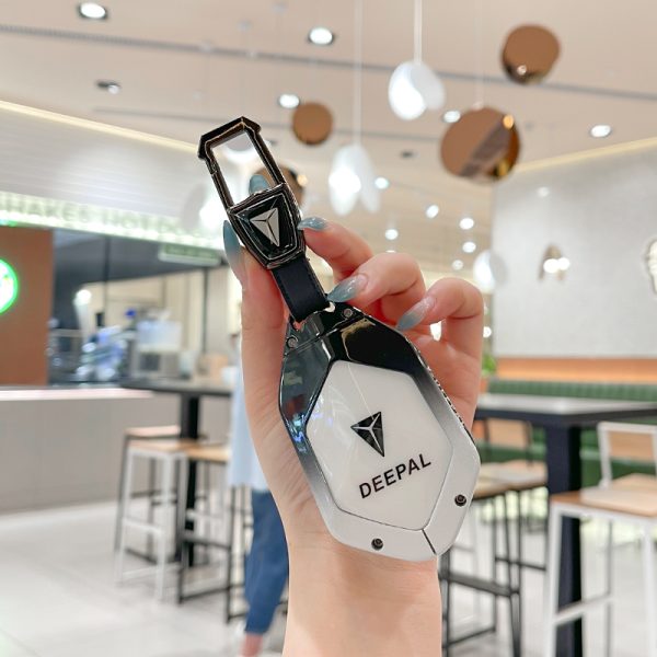 Zinc Alloy Car Key Case Cover For Changan Deepal S7 SL03 2022 2023 Smart Remote Car Key Case Cover FOB Keychain Accessories