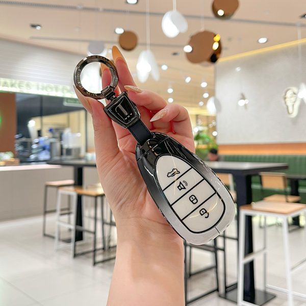 Zinc Alloy Car Key Case Cover For WEY Coffee 01 Blue Mountain High Mountain Dream Latte dht phev Wey Brand New Energy accessories