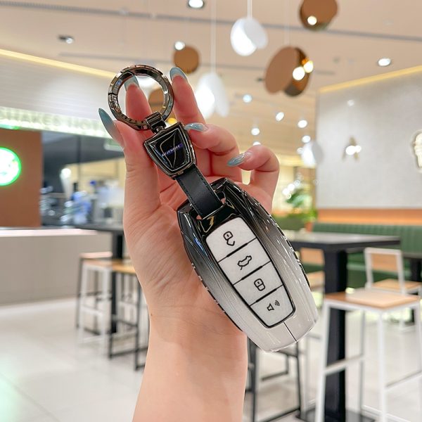 Zinc Alloy Car Key Case Cover For Haval Jolion F7 H9 H6 H2 F7X F7H H8 H3 H4 H1 H5 H7 F5 M4 M6 H6-Coupe First-love