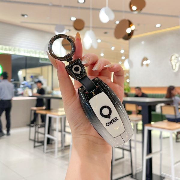 Zinc Alloy Car Key Case Cover For Great Wall Cannon POWER 2022 H6 Cannon P Series M4 Great Wall Power GWM Ute 2022 Hover Keychain Accessories