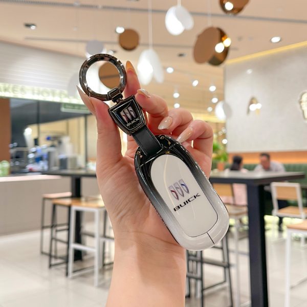 Zinc Alloy Car Key Case Cover For Buick Regal Encore Enclave Envision LaCrosse VERANO ENCORE GX GL6 Opel Vauxhall Astra K Corsa E Protective Keyless Auto Accessories