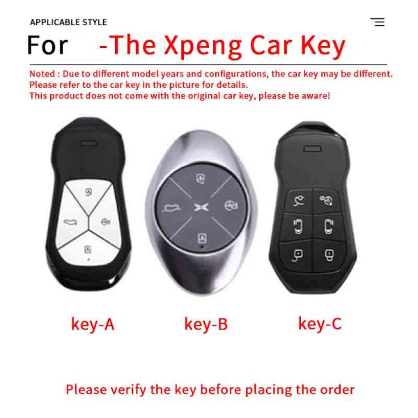 Zinc Alloy Car Key Case Cover For Xiaopeng Xpeng G9 P7 P5 G3 G3i 460 P7 520  ew Energy Keychain Key Shell Auto Accessories