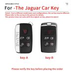 Zinc Alloy Car Key Case Cover For Jaguar XF XJ XE XJL XF for Land Rover Range Rover Sport Evoque Freelander Auto Key Shell