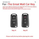 Zinc Alloy Car Key Case Cover For Great Wall Haval Hover H1 H3 H5 H6 Remote Protection Cover Bag Shell Keychain Ring Holder Accessories