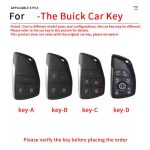 Zinc Alloy Car Key Case Cover For Buick ENVISION S Plus Avenir GL8 Century for Chevrolet Tahoe Suburban for GMC Yukon