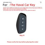 Zinc Alloy Car Key Case Cover For Great Wall Haval 2023 XY DARGO X-DOG Protective Case Shell Fob Accessories