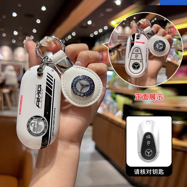 Fashion ABS Car Remote Key Case Cover For Benz A C E S G Class GLA CLA GLK GLC W204 W463 W176 W251 W205 GLB 200 CLE W213 W222 X167 W177 S400L S450/S500 MaybachS480 