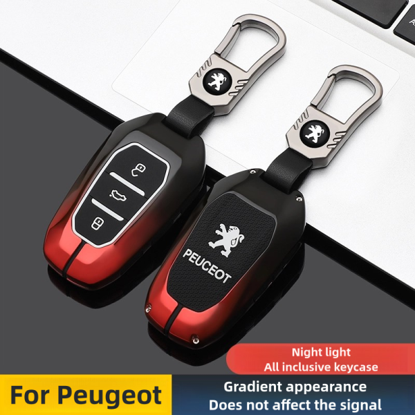 Zinc Alloy Car Key Case Cover For Peugeot 208 308 408 508 2008 3008 4008 5008 107 207 306 307 407 308 607 Accessories