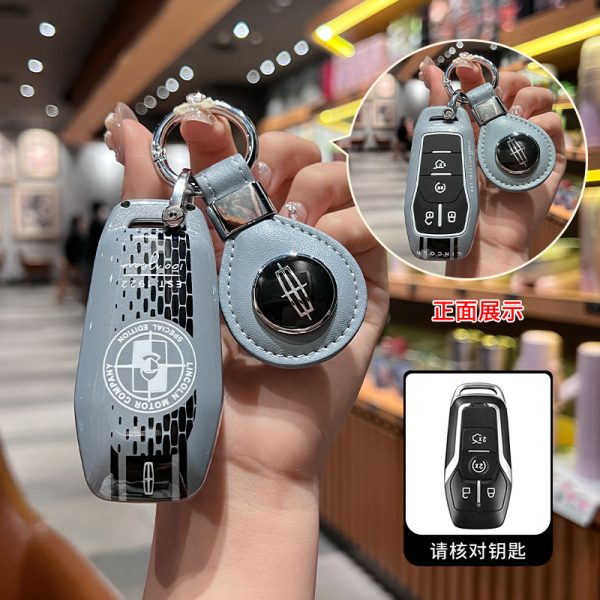 Fashion ABS Car Remote Key Case Cover For Lincoln Continental MKC MKZ MKX Navigator Z Nautilus Aviator Corsair