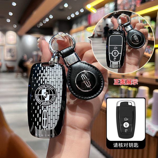 Fashion ABS Car Remote Key Case Cover For Lincoln Continental MKC MKZ MKX Navigator Z Nautilus Aviator Corsair