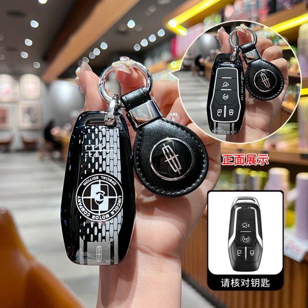 Fashion ABS Car Remote Key Case Cover For Lincoln Continental MKC MKZ MKX Navigator Z Nautilus Aviator Corsair