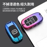 Zinc Alloy Car Key Case Cover For Honda Civic Gen Accord Vezel Freed Pilot CRV HR-V Odyssey Freed Elysion Accessories