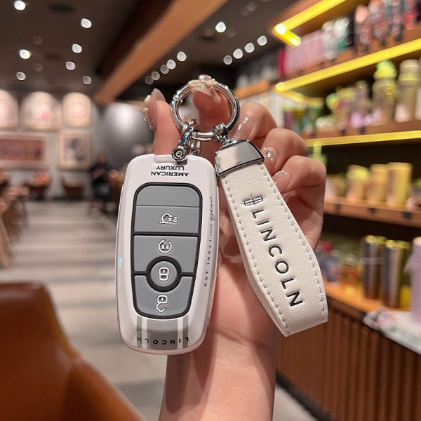 Fashion ABS Car Remote Key Case Cover For Lincoln Continental MKC MKZ MKX Navigator Z Nautilus Aviator Corsair