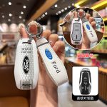 Fashion ABS Car Remote Key Case Cover For Ford Fusion Mondeo Mustang Explorer Edge Focus F150 F250 F350 F550 Escape Mondeo Ranger Bronco