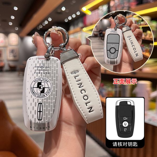 Fashion ABS Car Remote Key Case Cover For Lincoln Continental MKC MKZ MKX Navigator Z Nautilus Aviator Corsair