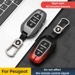 Zinc Alloy Car Key Case Cover For Peugeot 208 308 408 508 2008 3008 4008 5008 107 207 306 307 407 308 607 Accessories