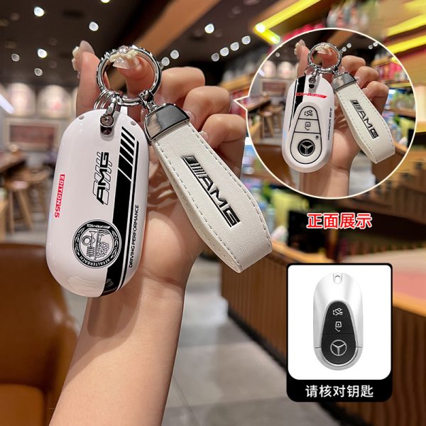 Fashion ABS Car Remote Key Case Cover For Benz A C E S G Class GLA CLA GLK GLC W204 W463 W176 W251 W205 GLB 200 CLE W213 W222 X167 W177 S400L S450/S500 MaybachS480 