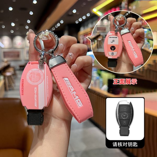 Fashion ABS Car Remote Key Case Cover For Benz A C E S G Class GLA CLA GLK GLC W204 W463 W176 W251 W205 GLB 200 CLE W213 W222 X167 W177 S400L S450/S500 MaybachS480 