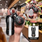 Fashion ABS Car Remote Key Case Cover For Porsche Cayman 911 Panamera Cayenne 718 Macan Boxster Bobst 970 981 991 996 92A Protect Keycase Accessories