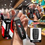 Fashion ABS Car Remote Key Case Cover For  Toyota Corolla Prius Camry CHR C-HR RAV4 Altis Land Cruiser Prado Highland Hilux Fortuner Crown Alphard PREVIA Voxy Noah Esquire Vellfire Harrier Keyless