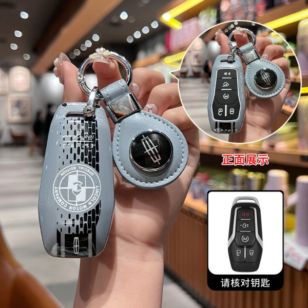 Fashion ABS Car Remote Key Case Cover For Lincoln Continental MKC MKZ MKX Navigator Z Nautilus Aviator Corsair