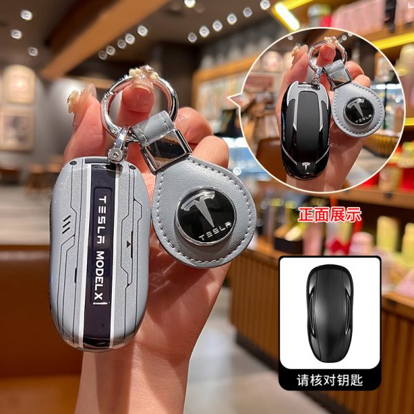 Fashion ABS Car Remote Key Case Cover For Tesla Model 3 Model X Model S Model Y Protector Accessories