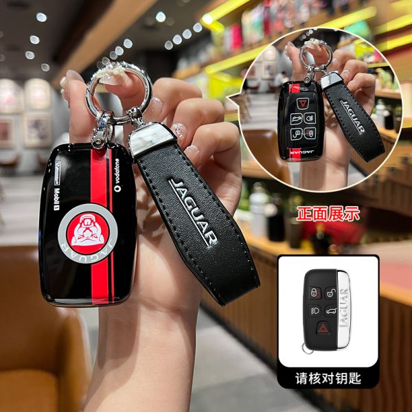 Fashion ABS Car Remote Key Case Cover For Jaguar XF XJ XJL XE E-Pace F-Pace C-X16 XKR XK