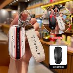 Fashion ABS Car Remote Key Case Cover For Tesla Model 3 Model X Model S Model Y Protector Accessories