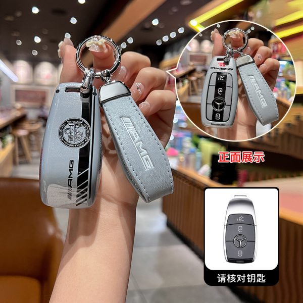 Fashion ABS Car Remote Key Case Cover For Benz A C E S G Class GLA CLA GLK GLC W204 W463 W176 W251 W205 GLB 200 CLE W213 W222 X167 W177 S400L S450/S500 MaybachS480 