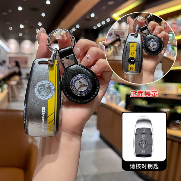 Fashion ABS Car Remote Key Case Cover For Benz A C E S G Class GLA CLA GLK GLC W204 W463 W176 W251 W205 GLB 200 CLE W213 W222 X167 W177 S400L S450/S500 MaybachS480 