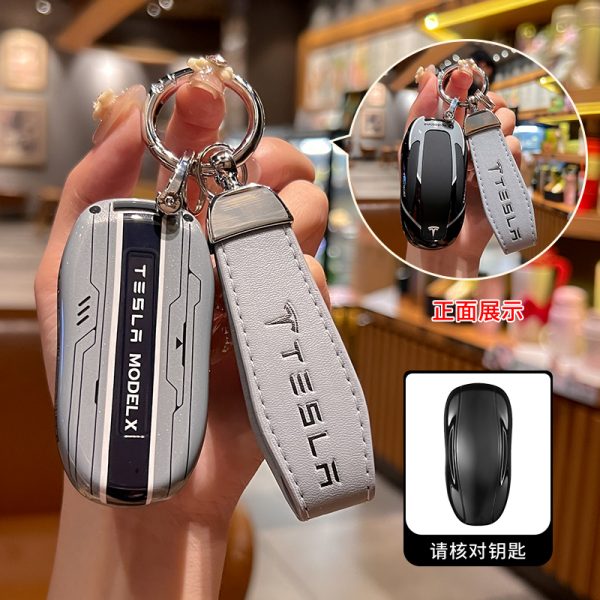 Fashion ABS Car Remote Key Case Cover For Tesla Model 3 Model X Model S Model Y Protector Accessories