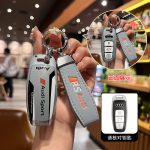 Fashion ABS Car Remote Key Case Cover For Audi A1 A3 A4 A5 A6 A7 A8 C8 Q8 D5 E-Tron B9 8S 8W Q5 Q7 4M S4 S5 S7 TT TTS TFSI Q2 Q3 R8 S6 RS3 C7 Q3 Q5 S4 S6 S7 S8 8V A4