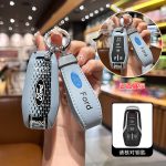 Fashion ABS Car Remote Key Case Cover For Ford Fusion Mondeo Mustang Explorer Edge Focus F150 F250 F350 F550 Escape Mondeo Ranger Bronco