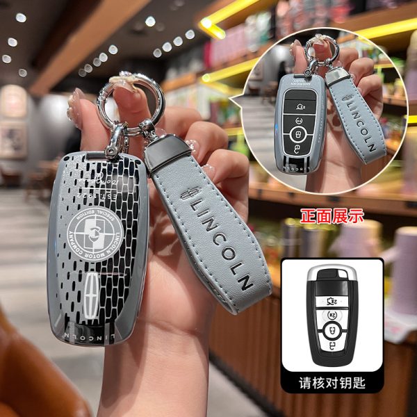 Fashion ABS Car Remote Key Case Cover For Lincoln Continental MKC MKZ MKX Navigator Z Nautilus Aviator Corsair