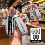 Fashion ABS Car Remote Key Case Cover For nissan juke leaf micra k12 note patrol qashqai J12 j11 j10 tiida versa x-trail xtrail x trail t32 T33 Teana Altima Ariya