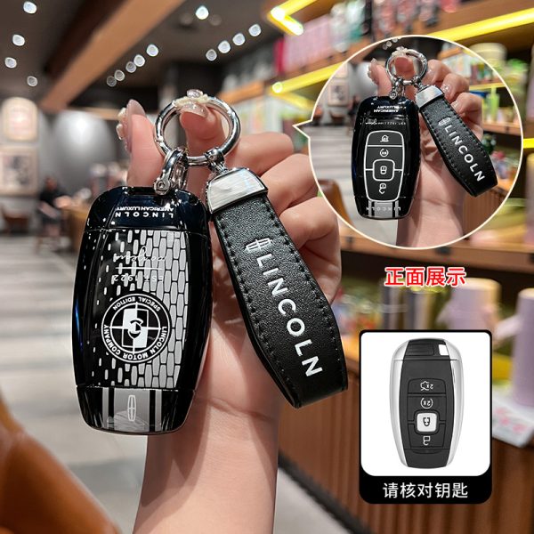 Fashion ABS Car Remote Key Case Cover For Lincoln Continental MKC MKZ MKX Navigator Z Nautilus Aviator Corsair