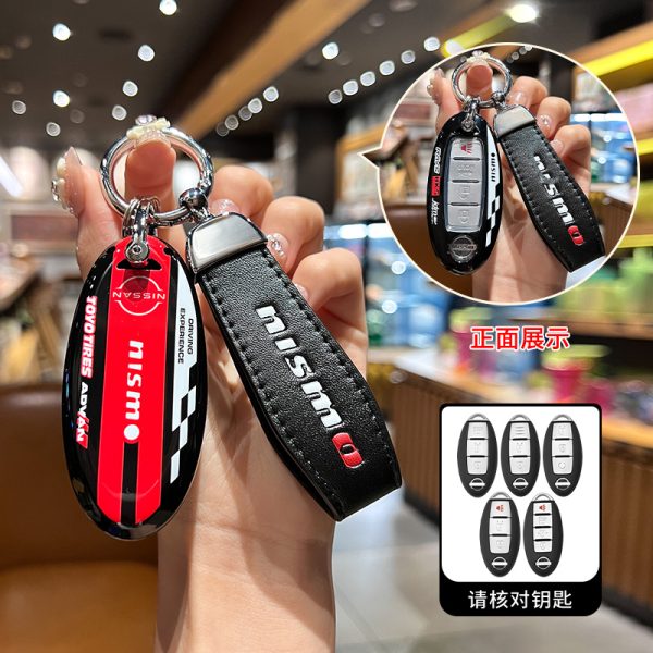 Fashion ABS Car Remote Key Case Cover For nissan juke leaf micra k12 note patrol qashqai J12 j11 j10 tiida versa x-trail xtrail x trail t32 T33 Teana Altima Ariya